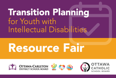 Image says Transition Planning for Youth with Intellectual Disabilites