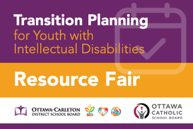 Image says Transition Planning for Youth with Intellectual Disabilites